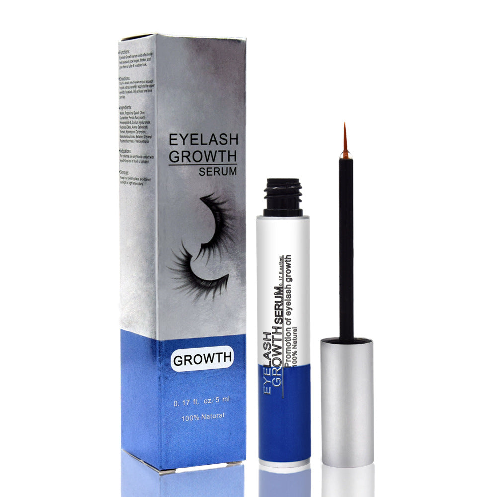 Customized Blue Silver Package Eyelash Growth Serum, Wholesale Volumizing and Charming Mascara 213
