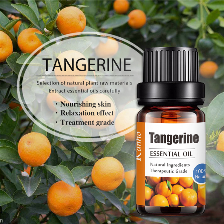 Tangerine Aromatherapy Essential Oil, OEM Private Label Essential Oils Manufacturer 048