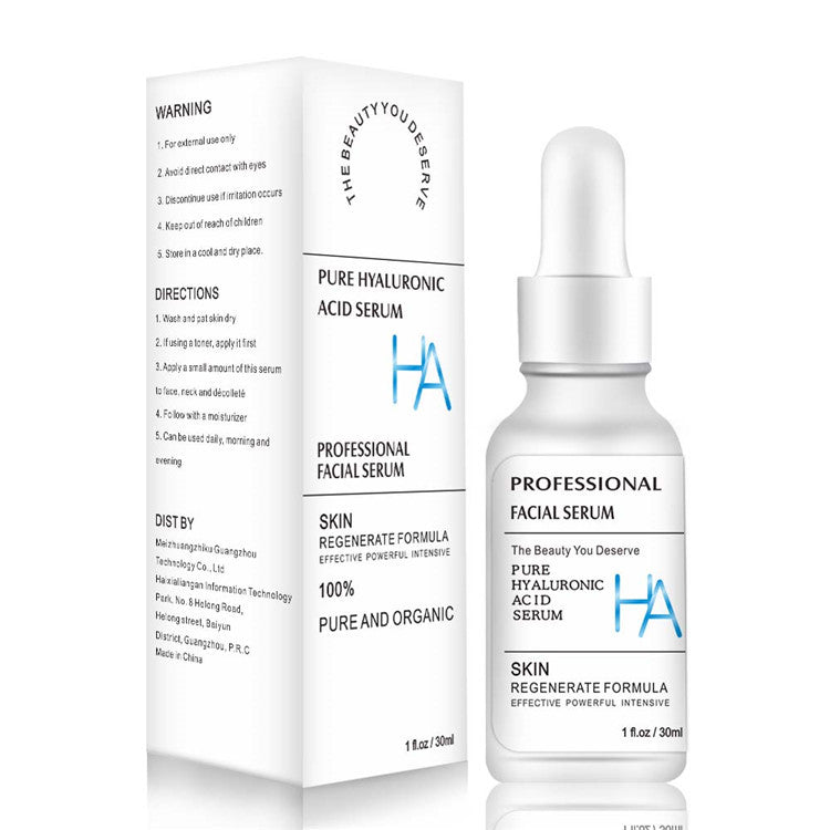 OEM Pure Hyaluronic Acid Essence, Facial Serum, Hyaluronic Acid Anti-wrinkle Hydrating Hyaluronic Acid Liquid 017