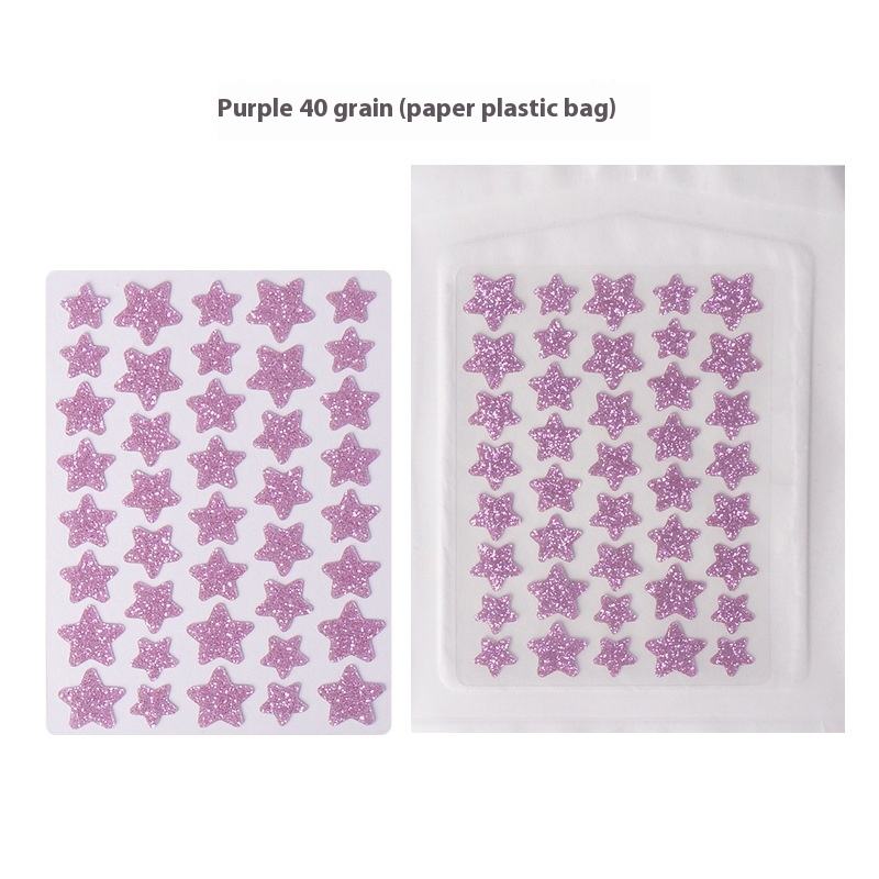 Colorful 40 Stars Youth Acne Patch Absorbing Liquid Colloid Concealer for Acne Beauty & Personal Care Product