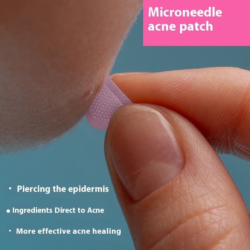 High Microneedle Acne Patch Centella Asiatica Extract Water-Soluble Painless Skin Cleansing for Body Use Foreign Trade Stock