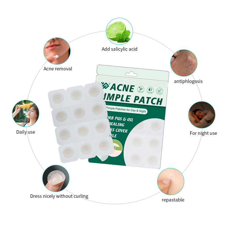 In Stock Acne Spot Cover Nipple Pimple Patch Bag Face Acne Invisible Pimple Patches
