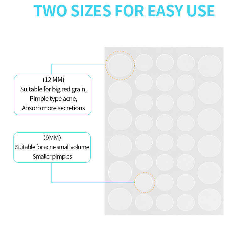 New Custom Shape Acne Patches Private Label Cute Acne Patch Wholesale Pimple Patches