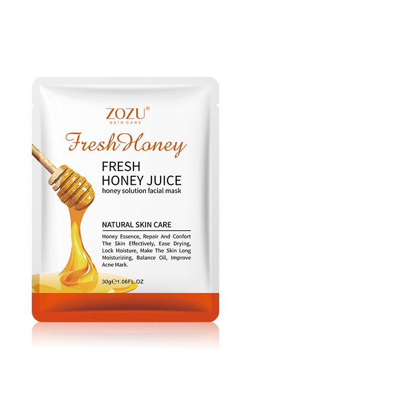 Wholesale Fresh Honey Juice Facial Mask, Natural Skin Care Mask Manufacturer 497