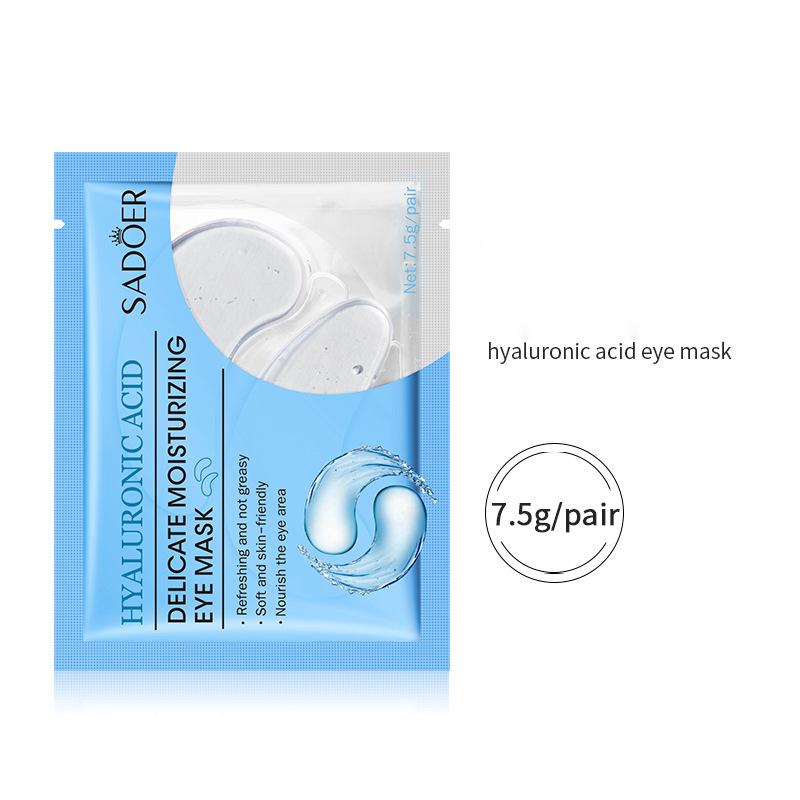 Wholesale Hyaluronic Acid Delicate Moisturizing Eye Mask, Refreshing and Nourishing Eye Masks 561