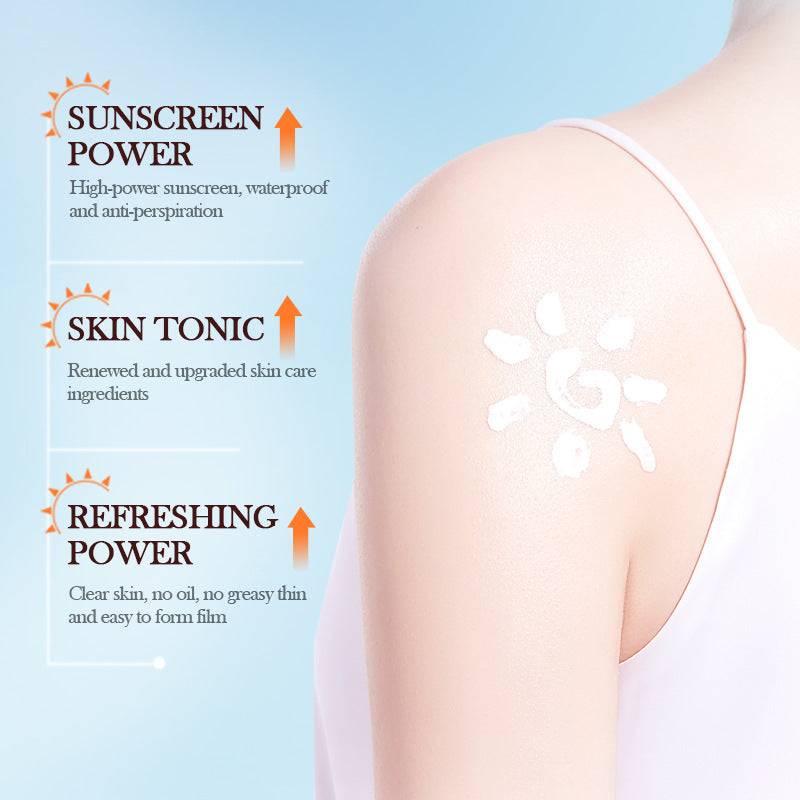 Wholesale Golden Collagen Sunscreen, Sun Block Anti UV Isolation Cream Manufacturer 479