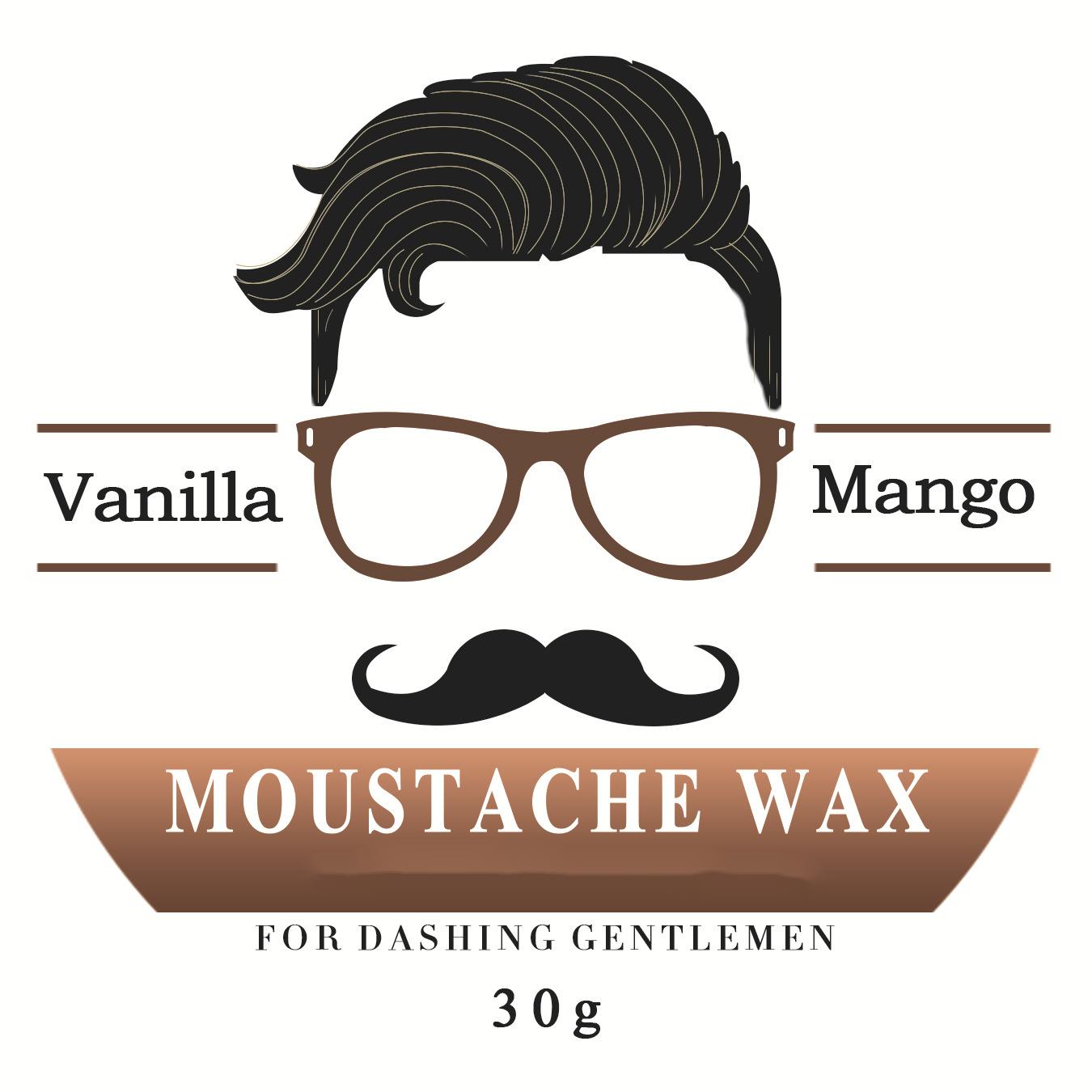 Wholesale Vanilla Mango Beard Wax, Shaving Cream, Gentle and Moisturizing, OEM Moustache Wax Manufacturer 415