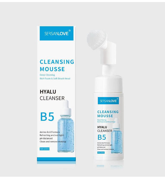 OEM & ODM Customized B5 Serum Hyalu Cleansing Mousse, Moisturizing Facial Cleanser Factory 331