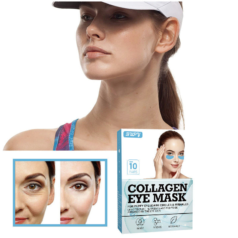 Customized OEM 10 Pairs Collagen Eye Patch, Moisturizing, Diluting Eye Lines, Removing Eye Bags and Dark Circles Mask 314
