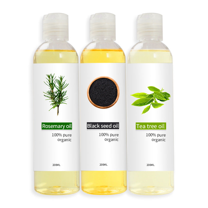 OEM Customized 200ML Rosemary Basic Oil, Nourishing Hair and Body Spa Massage Oil, Smooth Skin Manufacturer 204