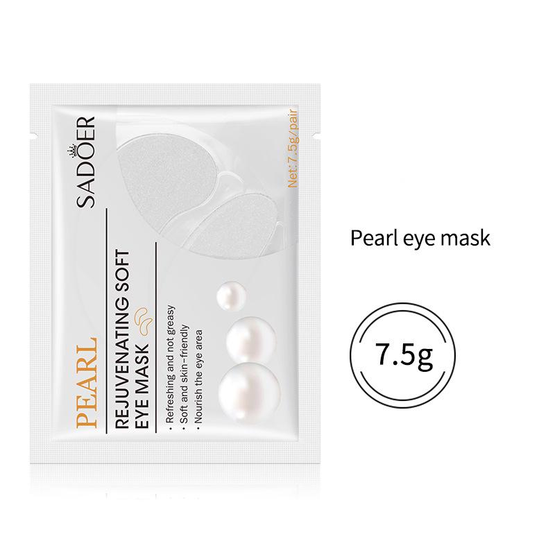 Wholesale Pearl Rejuvenating Soft Eye Mask, Fade Dark Circle Nourish Eye Masks Customization Factory 558