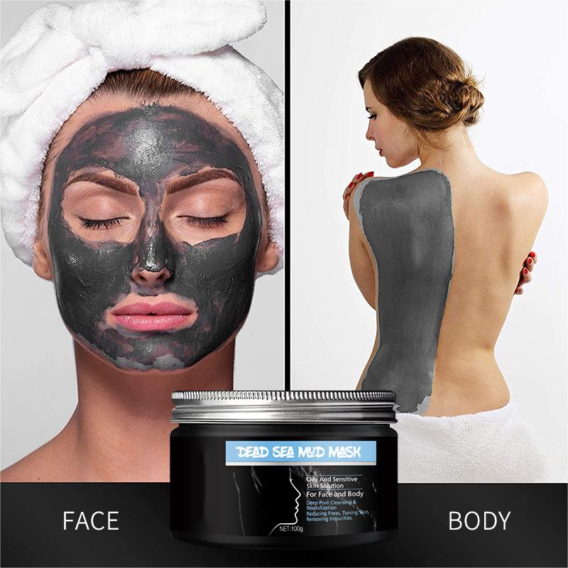 Private Label Customized Dead Sea Mud Facial Mask, Cleanses and Hydrates Clay Mask Manufacturer 407