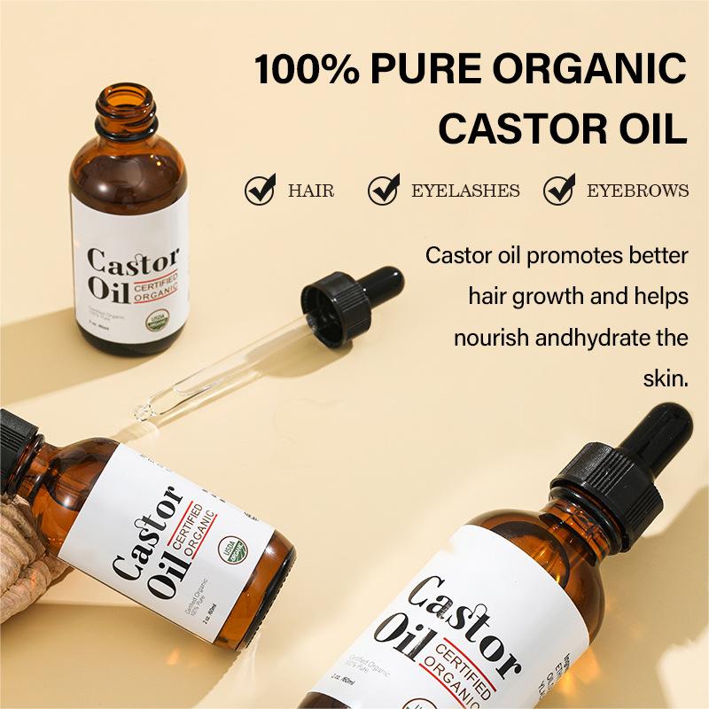Wholesale Castor Oil, Skin Care, Massage Base Oil, Hair, Eyebrows, Eyelash Care Organic OEM Castor Oil 277