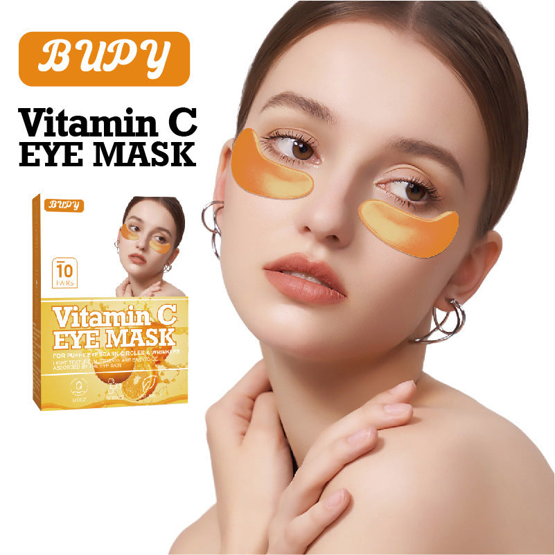Wholesale 10 Pairs Vitamin C Eye Patch, Essence Eye Mask, Moisturizing, Diluting Eye Lines 312