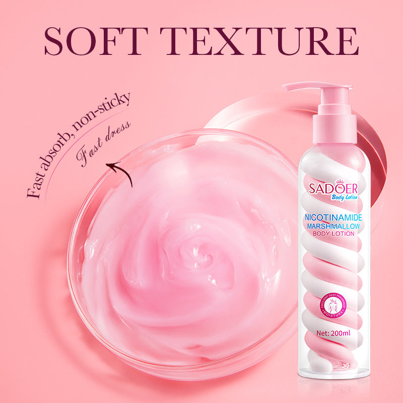Wholesale Nicotinamide Cotton Candy Body Lotion, Moisturizing and Hydrating, Evenly Cleansing and Delicate Skin 475