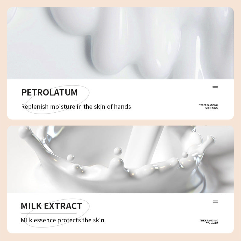 Wholesale Milk Hand Cream, Moisturizing, Delicate and Whitening Hand Cream OEM Factory 441