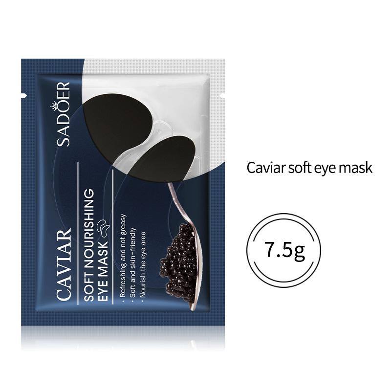 OEM Private Label Caviar Soft Nourishing Eye Mask, Fade Dark Circle Eye Masks Factory 559