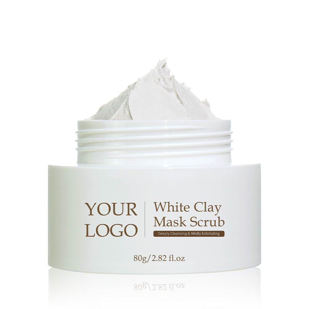 OEM Customized Amazon White Mud, Frosted Facial Mask, Blackhead Removal, Oil Control Cleansing Clay Mask 143