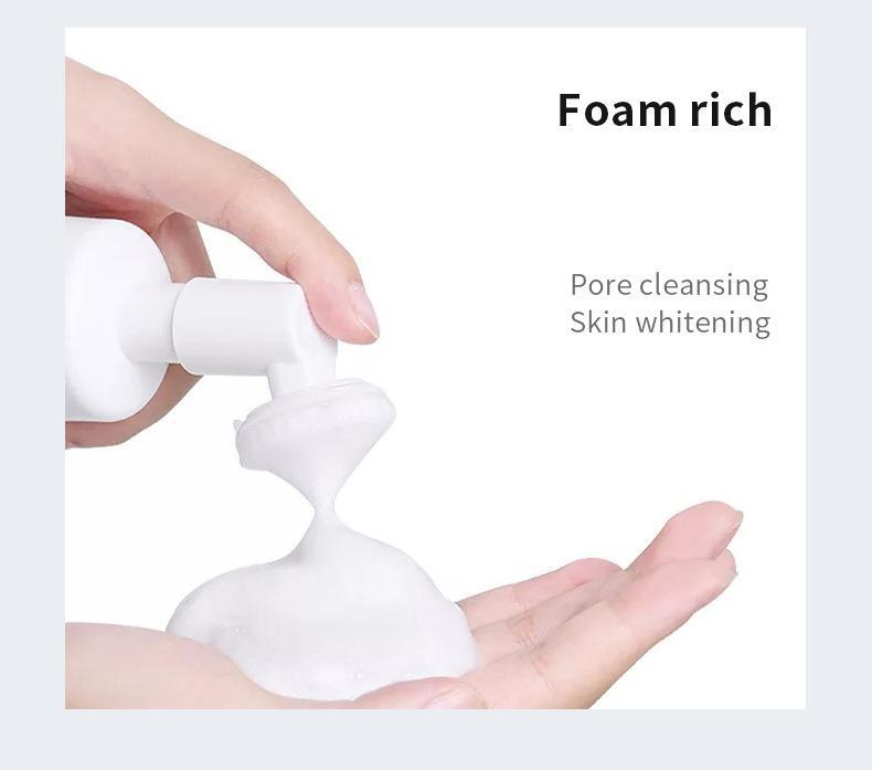 OEM & ODM Face Cleanser, Real Fresh Foam Hyaluronic Acid Cleansing Mousse Manufacturer 334