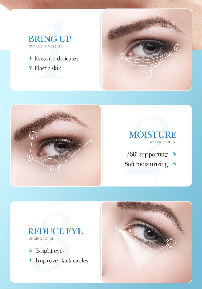 Wholesale Hyaluronic Acid Moisturizing Elastic Eye Cream, Anti-Wrinkle, Remove Dark Circles 531