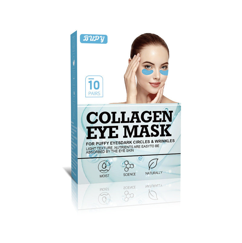 Customized OEM 10 Pairs Collagen Eye Patch, Moisturizing, Diluting Eye Lines, Removing Eye Bags and Dark Circles Mask 314