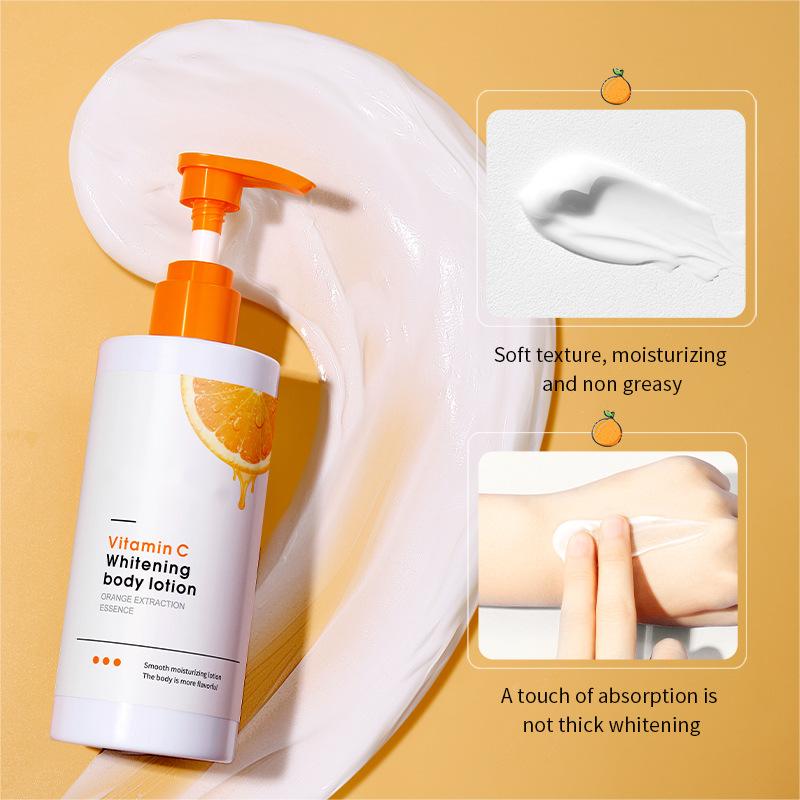 Wholesale Whitening Body Lotion, Orange Essence Vitamin C Body Lotion OEM Manufacturer 467