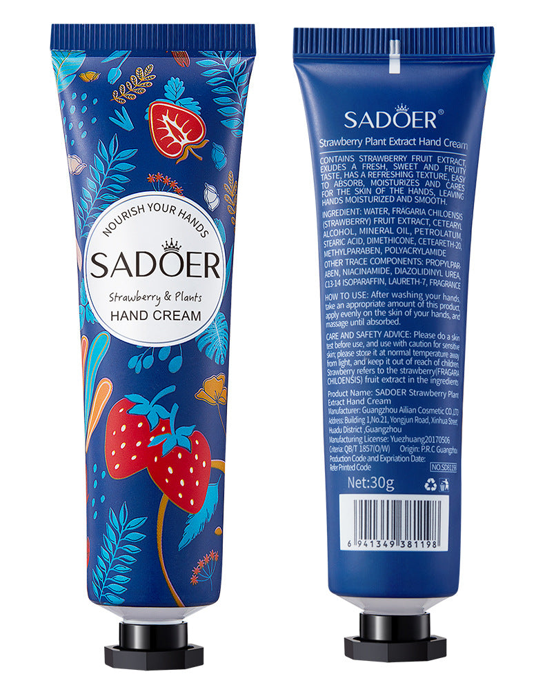 Wholesale Moisturizing and Tender Strawberry Hand Cream, Private Label Hand Cream Manufacturer 431