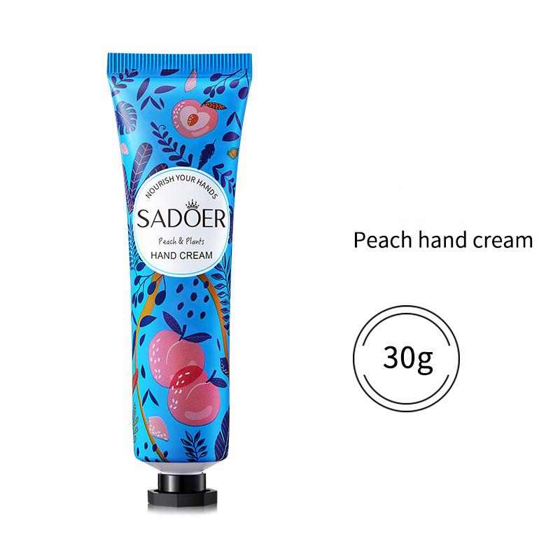 Wholesale Moisturizing and Tender Peach Hand Cream, Customized Hand Cream Factory 430