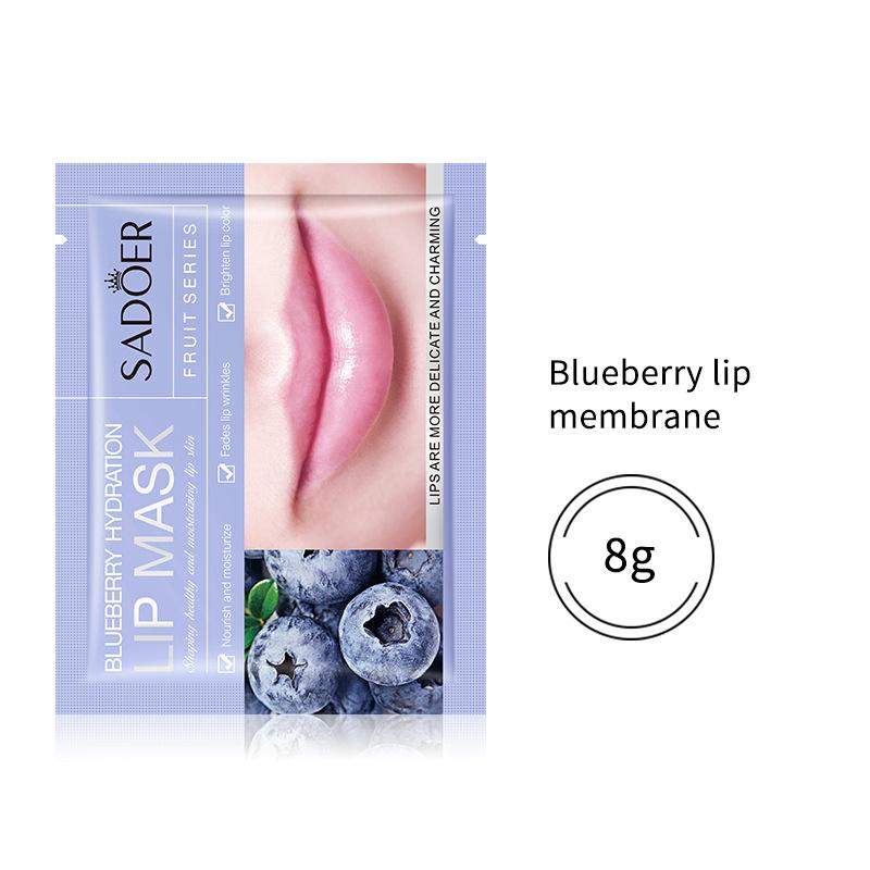 Wholesale Blueberry Hydration Moisturizing Lip Mask, Fade Lip Wrinkles, Brighten Lip Masks Manufacturer 553
