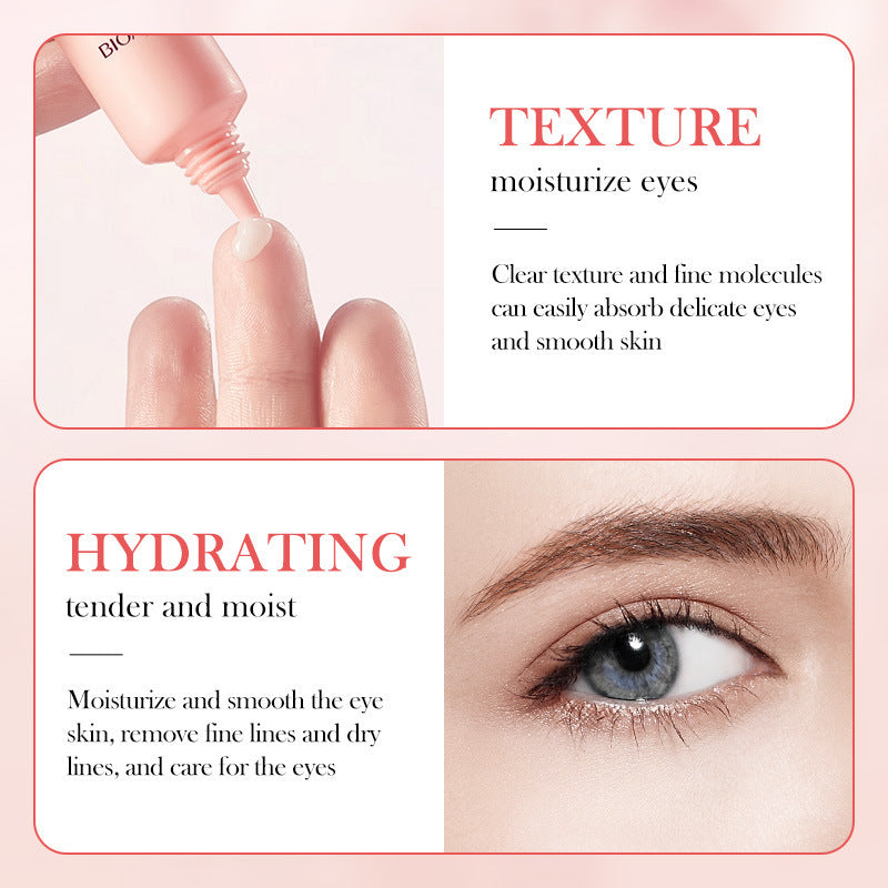 Wholesale Rose Hyaluronic Acid Moisturizing Eye Cream, Private Label Customized Eye Cream Factory 533
