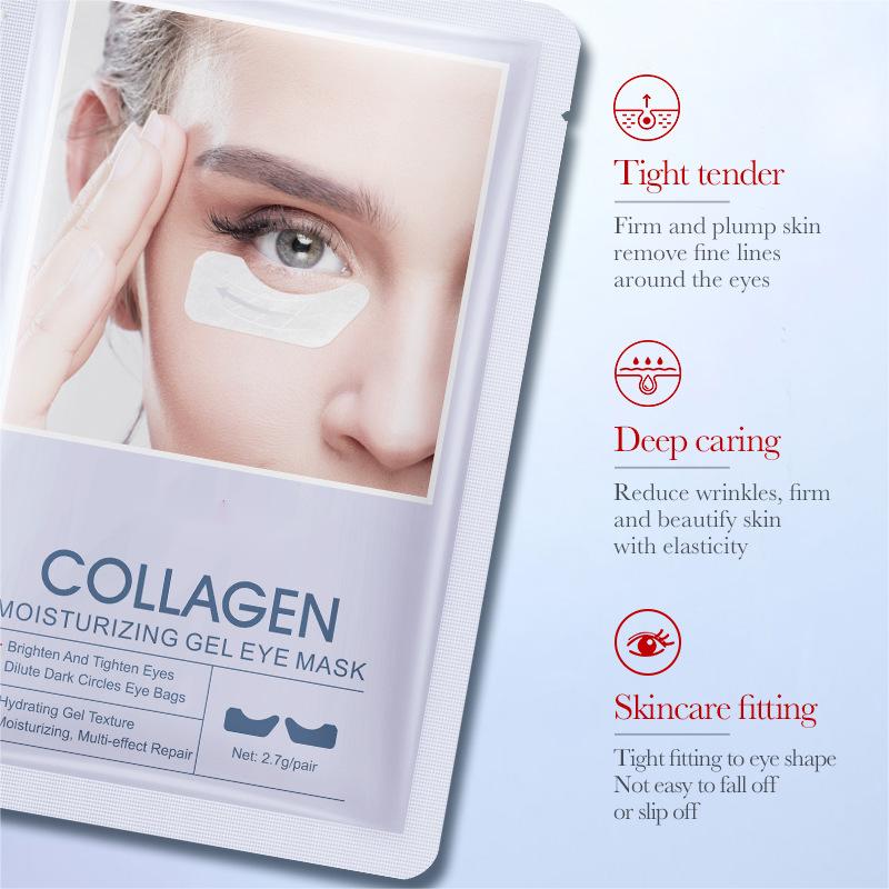 Wholesale Collagen Moisturizing Gel Eye Mask, Brighten and Tighten Eyes, Dilute Dark Circles Eye Bags 538