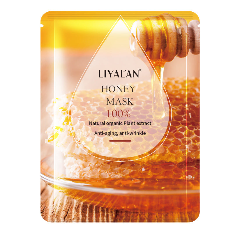 OEM Wholesale Honey Anti Aging, Anti Wrinkle Moisturizing Mask, Hyaluronic Acid Cold Compress, Hydrating, Pore Shrinking Whitening Sheet Mask 138