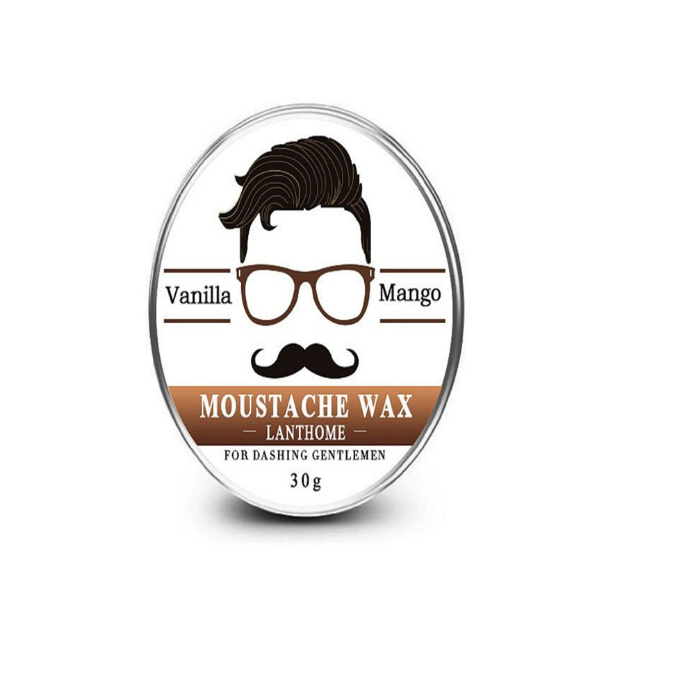 Wholesale Vanilla Mango Beard Wax, Shaving Cream, Gentle and Moisturizing, OEM Moustache Wax Manufacturer 415