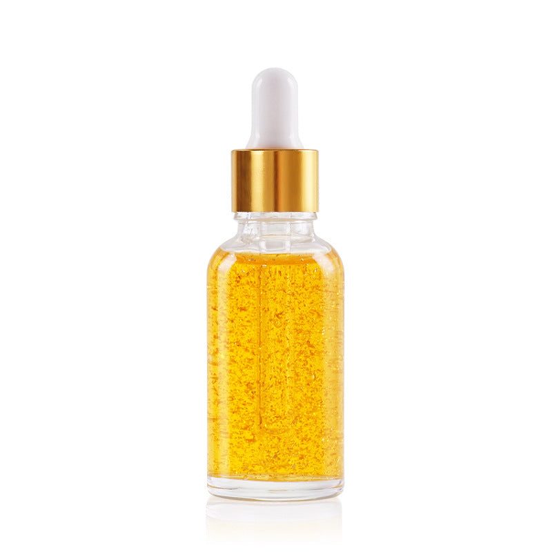 Wholesale 24K Gold Foil Orange Essence, Firming Skin, Reducing Wrinkles, Brightening and Repairing Facial Serum 144
