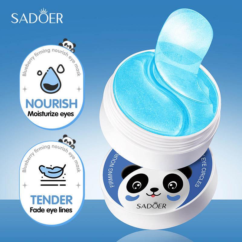Wholesale Blue Berry Hydrating Nourish Eye Area, Improve Dark Eye Circles Eye Mask OEM Manufacturer 547