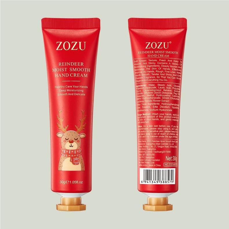 Wholesale Christmas Reindeer Moist Smooth Hand Cream, Private Label Hand Cream Manufacturer 438