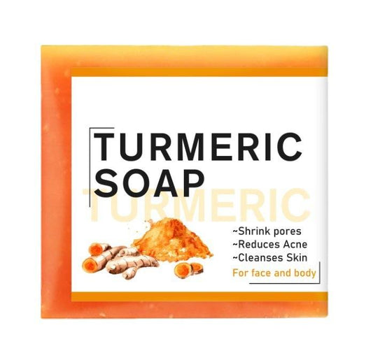 Private Label Customized Turmeric Soap, Skin Cleansing, Facial Soap, Handmade Soap for Pore Shrink and Acne Treament 383
