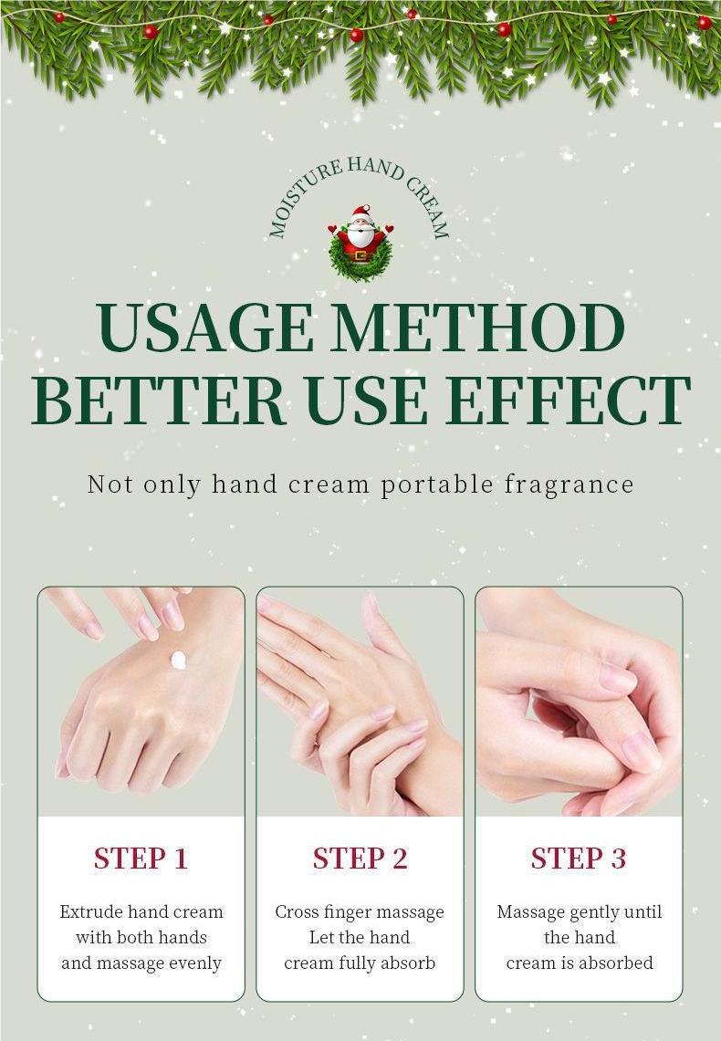 Wholesale Christmas Reindeer Moist Smooth Hand Cream, Private Label Hand Cream Manufacturer 438