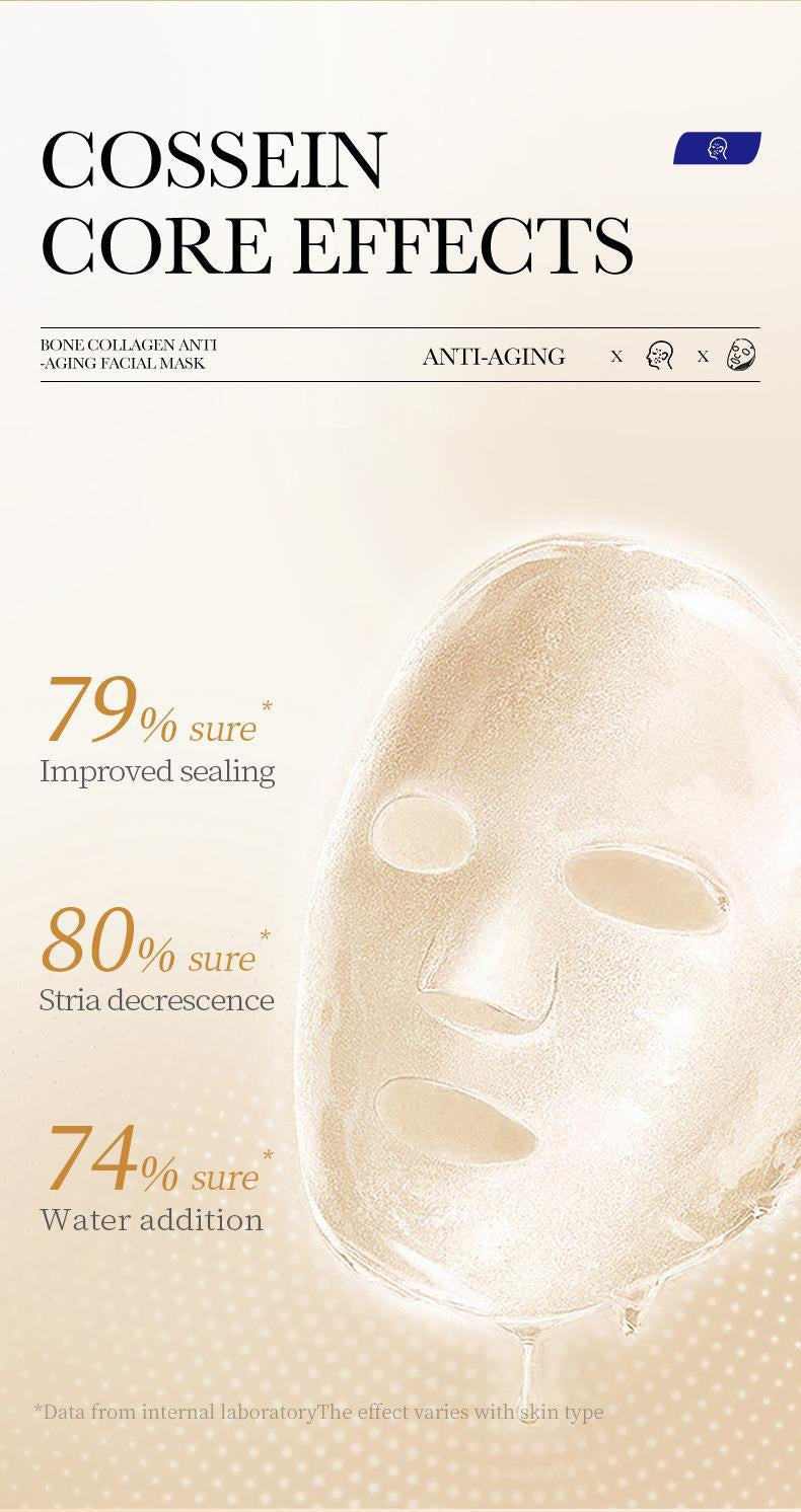 Wholesale Collagen Anti Wrinkle Facial Mask, Moisturizes, Tightens, Brightening Skin Mask 504
