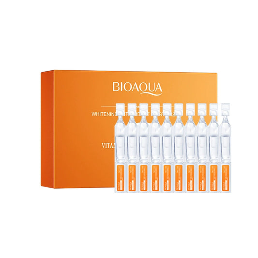 10 Boxes of Vitamin C Sub-Polish Serum, Whitening Antioxidant Moisturise Facial Serums