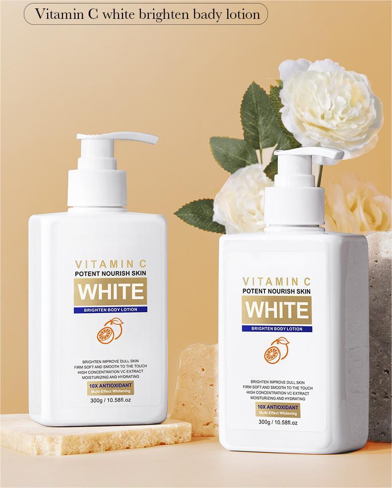 Wholesale Nourish and Brightening Skin, Private Label Vitamin C Whitening Nourish Body Lotion 470