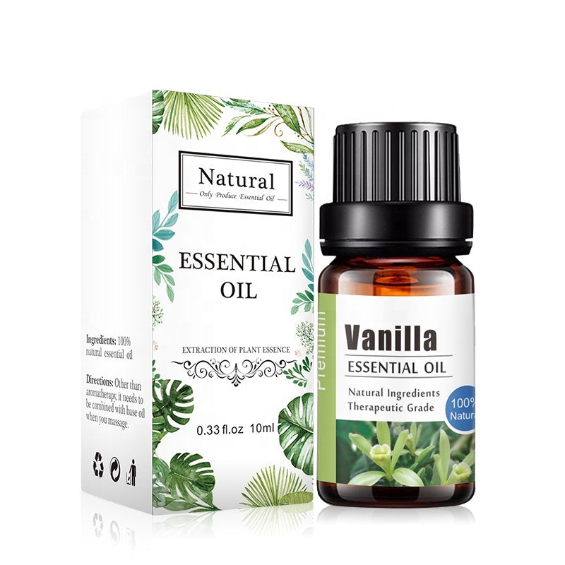 OEM Vanilla Aromatherapy Essential Oil, Private Label Individual Essential Oils Factory 046