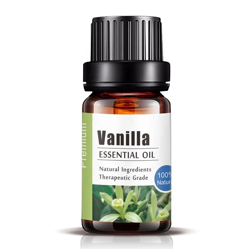 OEM Vanilla Aromatherapy Essential Oil, Private Label Individual Essential Oils Factory 046